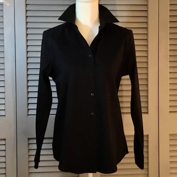 Jones New York Signature Easy Care Button Down Shirt - Picture 5 of 11